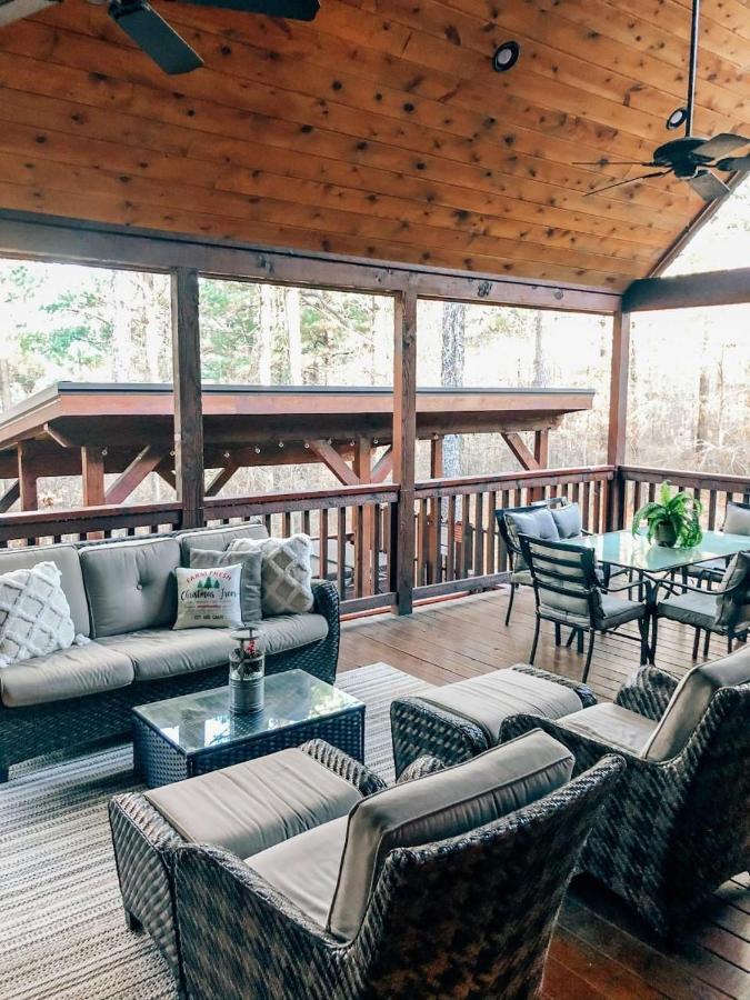 Stone Mountain Lodge 5000Sqft 6 Bed Game Room Pool Table Hot Tub Broken Bow Exterior photo