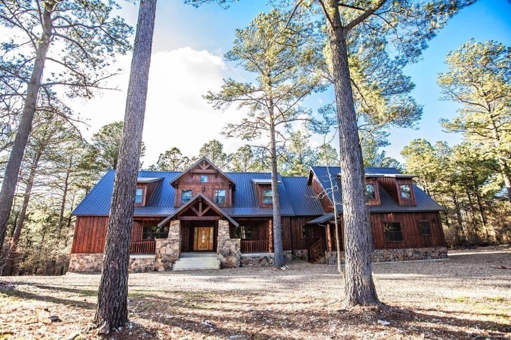 Stone Mountain Lodge 5000Sqft 6 Bed Game Room Pool Table Hot Tub Broken Bow Exterior photo